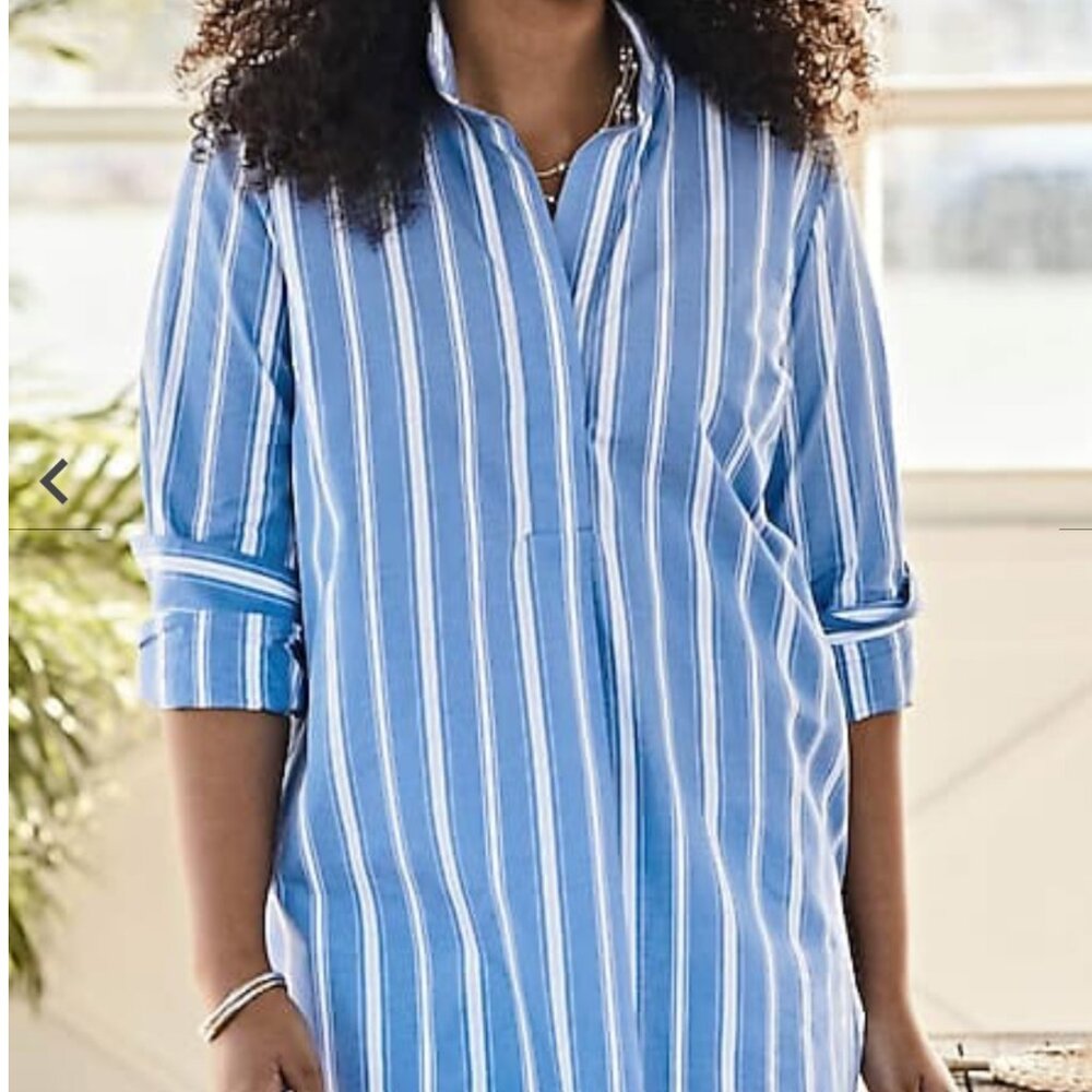 J.Jill Stand Collar Tunic - NWT